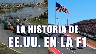 LA HISTORIA DE ESTADOS UNIDOS EN LA F1: TODOS LOS CIRCUITOS Y ANÉCDOTAS DESDE 1950