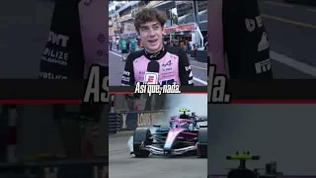 ¿BESITO A LA PARED? "UN POCO MÁS, LE DI UN ABRAZO...", FRANCO COLAPINTO POST FP2 EN MONACO | #Shorts