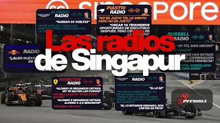 Las mejores radios del GP de Singapur | F1 2025 en español