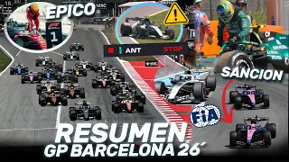 ¡¡EXPLOTA el MUNDIAL!! HAMILTON HISTORICO, SANCION POLEMICA COLAPINTO - RESUMEN GP BARCELONA F1 2026